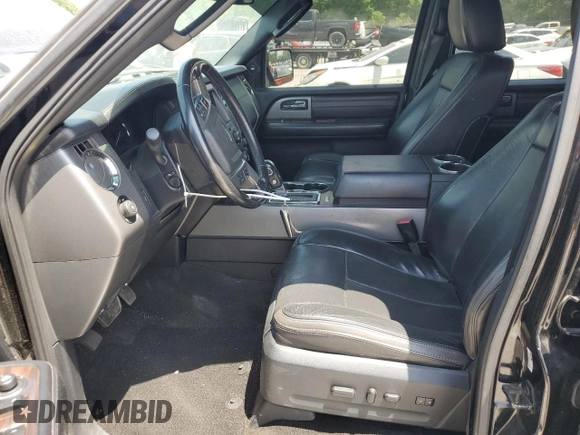 2016 Ford Expedition Max Platinum with VIN 1FMJK1MT7GEF21993, listed as a Copart auction lot 54780575 with 136,333 mi miles and Salvage title. Bid and sale history available at DreamBid. Image 7.