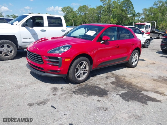 2021 Porsche Macan with VIN WP1AA2A56MLB08505, listed as a IAAI auction lot 41890100 with 2,184 mi miles. Bid and sale history available at carsss.com. Image 17.