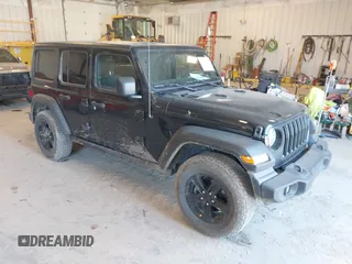 2021 Jeep Wrangler Unlimited Sport S with VIN 1C4HJXDG8MW578205, listed as a IAAI auction lot 42040105 with 46,537 mi miles and . Bid and sale history available at DreamBid. Image 1.