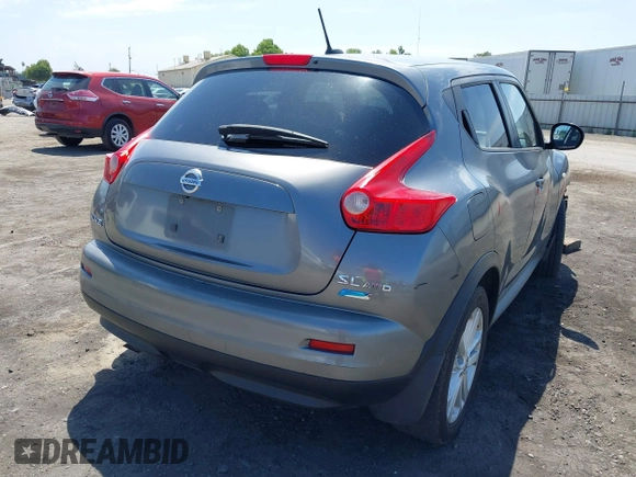 2013 Nissan Juke Nismo with VIN JN8AF5MV2DT205267, listed as a IAAI auction lot 42408369 with 150,553 mi miles and . Bid and sale history available at DreamBid. Image 4.