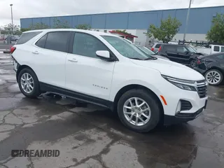 2023 Chevrolet Equinox LT z VIN 3GNAXKEG7PS115903, wystawiony jako IAAI lot #42239054 z przebiegiem 18 032 mil mil oraz . Historia ofert i sprzedaży dostępna na DreamBid. Obrazek 1.