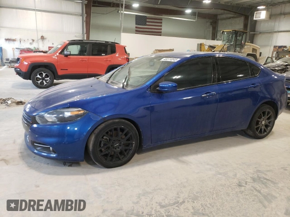 2013 Dodge Dart SXT with VIN 1C3CDFBH4DD135735, listed as a Copart auction lot 48374045 with 128,771 mi miles and Clean Title. Bid and sale history available at carsss.com. Image 1.