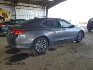 2020 Acura TLX with VIN 19UUB1F36LA000507, listed as a Copart auction lot 44448485 with 35,320 mi miles and Clean Title. Bid and sale history available at carsss.com. Image 3.