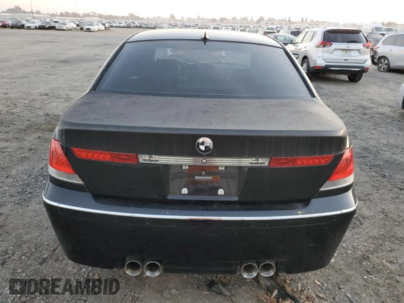 2003 BMW 7 Series 745Li with VIN WBAGN63413DR10879, listed as a Copart auction lot 84245774 with Not Provided miles and Clean Title. Bid and sale history available at DreamBid. Image 6.
