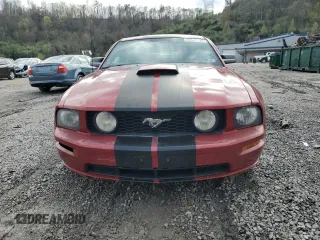 2009 Ford Mustang GT with VIN 1ZVHT82H595119834, listed as a Copart auction lot 52068725 with 96,697 mi miles and Salvage title. Bid and sale history available at DreamBid. Image 5.