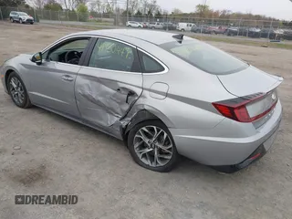2023 Hyundai Sonata SEL with VIN KMHL64JA6PA269887, listed as a IAAI auction lot 41950447 with 31,218 mi miles and . Bid and sale history available at DreamBid. Image 3.