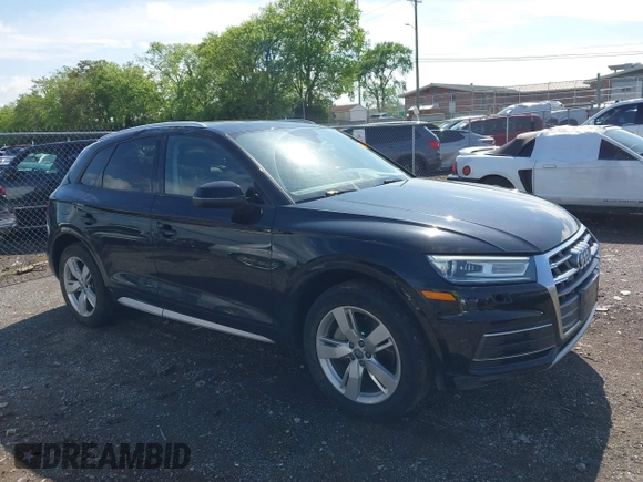 2018 Audi Q5 Premium with VIN WA1ANAFY1J2003708, listed as a IAAI auction lot 42116637 with 60,813 mi miles and . Bid and sale history available at DreamBid. Image 13.