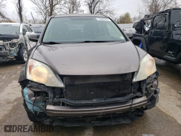 2011 Honda CR-V EX with VIN 5J6RE3H55BL013476, listed as a Copart auction lot 75302923 with 185,932 mi miles and Salvage Title. Bid and sale history available at DreamBid. Image 5.