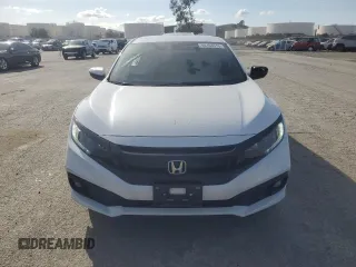 2020 Honda Civic Sedan Sport with VIN 2HGFC2F82LH578712, listed as a Copart auction lot 48104515 with 59,521 mi miles and Salvage Title. Bid and sale history available at carsss.com. Image 5.