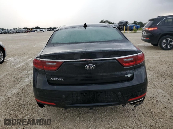 2017 Kia Cadenza Premium with VIN KNALC4J19H5092093, listed as a Copart auction lot 74177624 with 0 mi miles and Salvage Title. Bid and sale history available at carsss.com. Image 6.