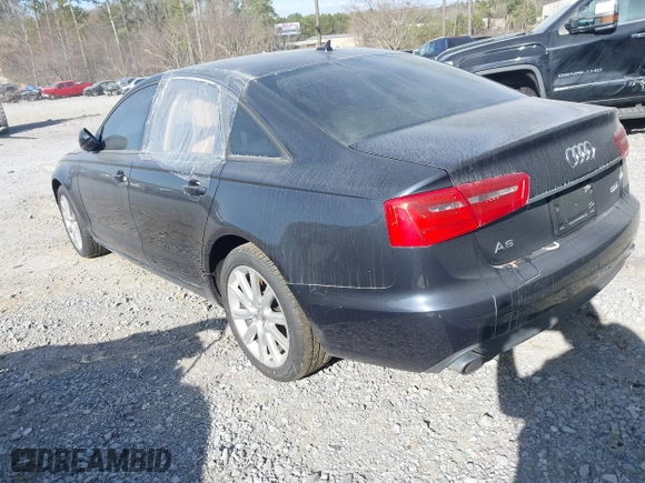 2015 Audi A6 2.0T Premium with VIN WAUCFAFC8FN007404, listed as a IAAI auction lot 41468567 with 81,535 mi miles. Bid and sale history available at carsss.com. Image 3.