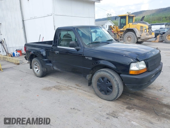 2000 Ford Ranger XL with VIN 1FTYR10C2YTA36906, listed as a IAAI auction lot 42142057 with 160,190 mi miles. Bid and sale history available at carsss.com. Image 1.