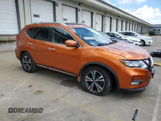 2017 Nissan Rogue SL с VIN JN8AT2MV1HW014354, выставлен на аукционе Copart как лот 55748095 с пробегом 105 631 миль миль и Списание • Salvage title. История ставок и продаж доступна на DreamBid. Изображение 4.