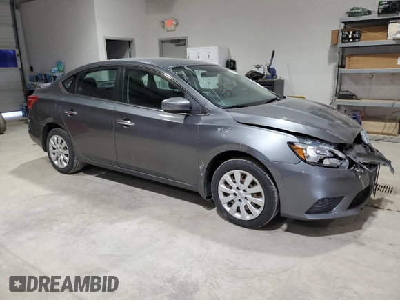 2016 Nissan Sentra S with VIN 3N1AB7AP5GL649232, listed as a Copart auction lot 52609385 with 139,428 mi miles and Salvage Title. Bid and sale history available at carsss.com. Image 4.