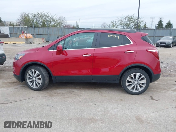 2020 Buick Encore Preferred with VIN KL4CJASB0LB022694, listed as a IAAI auction lot 41990929 with 50,807 mi miles and . Bid and sale history available at DreamBid. Image 14.