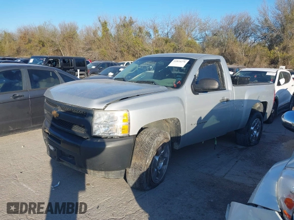 2013 Chevrolet Silverado 1500 Work Truck with VIN 1GCNCPEX0DZ276661, listed as a IAAI auction lot 41834276 with Not Provided miles and . Bid and sale history available at DreamBid. Image 2.