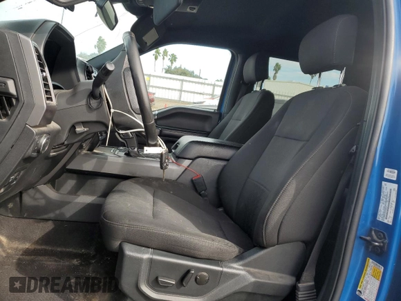 2020 Ford F-150 XL with VIN 1FTEW1CP8LKE86374, listed as a Copart auction lot 43607505 with 163,898 mi miles and Salvage Title. Bid and sale history available at carsss.com. Image 7.