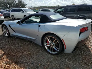 2017 Chevrolet Corvette Z51 2LT with VIN 1G1YK3D78H5109836, listed as a Copart auction lot 80411924 with 0 mi miles and Non Repairable. Bid and sale history available at carsss.com. Image 2.