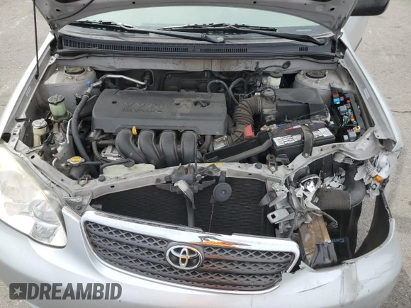 2008 Toyota Corolla CE with VIN 1NXBR32E48Z985122, listed as a Copart auction lot 52348555 with 71,860 mi miles and Salvage Title. Bid and sale history available at DreamBid. Image 12.