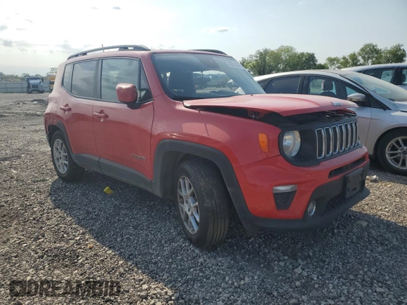 2020 Jeep Renegade Altitude z VIN ZACNJABB9LPL40007, wystawiony jako Copart lot #52416945 z przebiegiem Nie podano mil oraz Szkoda całkowita • Salvage title. Historia ofert i sprzedaży dostępna na DreamBid. Obrazek 4.