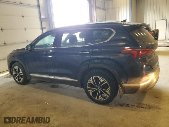 2020 Hyundai Santa Fe SEL with VIN 5NMS3CAA6LH181067, listed as a Copart auction lot 42020445 with 87,418 mi miles and Salvage Title. Bid and sale history available at carsss.com. Image 2.