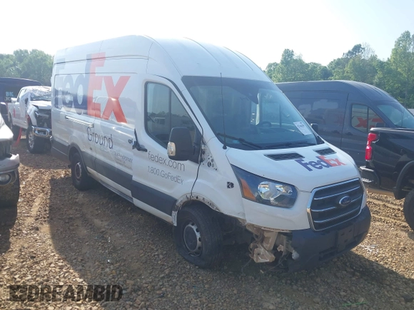 2020 Ford Transit Cargo with VIN 1FTBW3X85LKA45660, listed as a IAAI auction lot 42166200 with 115,838 mi miles and . Bid and sale history available at DreamBid. Image 6.