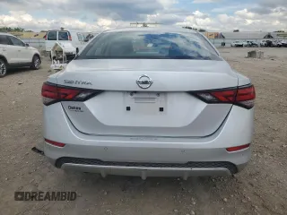2021 Nissan Sentra S z VIN 3N1AB8BV1MY252750, wystawiony jako Copart lot #55727335 z przebiegiem 83 856 mil mil oraz Szkoda całkowita • Salvage title. Historia ofert i sprzedaży dostępna na DreamBid. Obrazek 6.