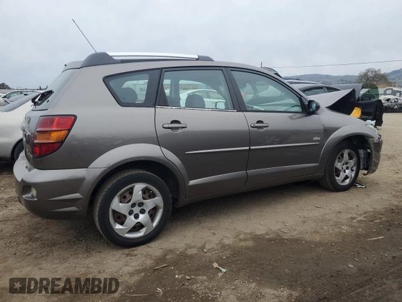 2003 Pontiac Vibe with VIN 5Y2SL62883Z482321, listed as a Copart auction lot 44847905 with 119,854 mi miles and Salvage Title. Bid and sale history available at carsss.com. Image 3.