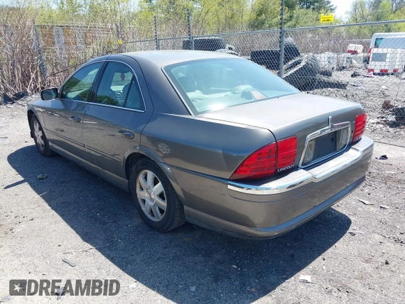 2002 Lincoln LS w/Base Pkg with VIN 1LNHM87A22Y692752, listed as a IAAI auction lot 42155607 with 119,476 mi miles. Bid and sale history available at carsss.com. Image 3.