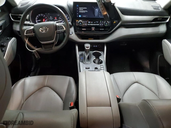 2023 Toyota Highlander L with VIN 5TDKDRAH0PS037949, listed as a Copart auction lot 49418415 with 26,133 mi miles and Salvage Title. Bid and sale history available at carsss.com. Image 8.