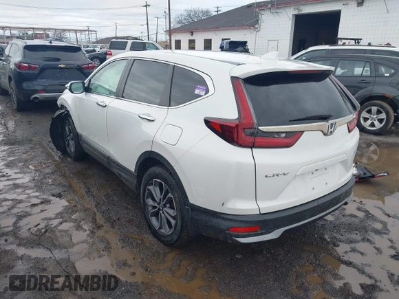 2021 Honda CR-V EX-L with VIN 2HKRW2H89MH646433, listed as a IAAI auction lot 41716555 with 48,918 mi miles and . Bid and sale history available at DreamBid. Image 3.