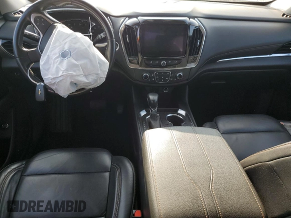 2021 Chevrolet Traverse LT Leather with VIN 1GNEVHKW0MJ209981, listed as a Copart auction lot 70759544 with 98,551 mi miles and Salvage Title. Bid and sale history available at carsss.com. Image 8.
