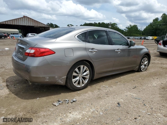 2013 Infiniti M37 with VIN JN1BY1AP8DM513632, listed as a Copart auction lot 41443245 with 151,701 mi miles and Salvage Title. Bid and sale history available at carsss.com. Image 3.