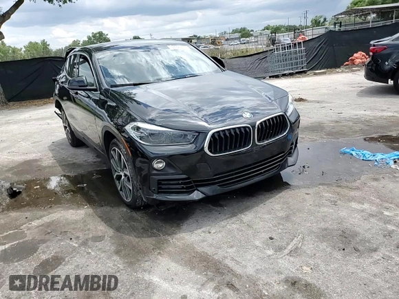2020 BMW X2 sDrive28i with VIN WBXYH9C05L5R39182, listed as a Copart auction lot 56929605 with 87,253 mi miles and Non repairable. Bid and sale history available at DreamBid. Image 14.
