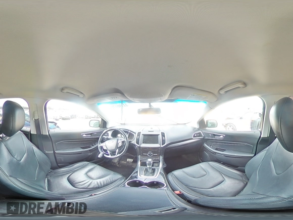 2016 Ford Edge Titanium with VIN 2FMPK3K91GBB13675, listed as a Copart auction lot 44198475 with 129,236 mi miles and Salvage Title. Bid and sale history available at carsss.com. Image 15.