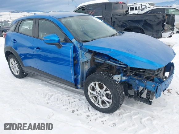 2016 Mazda CX-3 Touring z VIN JM1DKFC72G0138818, wystawiony jako IAAI lot #41371058 z przebiegiem 44 309 mil mil oraz . Historia ofert i sprzedaży dostępna na DreamBid. Obrazek 1.