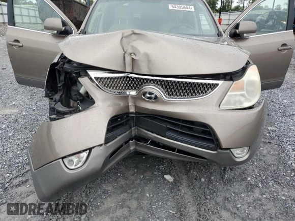 2011 Hyundai Veracruz GLS with VIN KM8NUDCC0BU146008, listed as a Copart auction lot 64395644 with 119,058 mi miles and Salvage Title. Bid and sale history available at DreamBid. Image 14.
