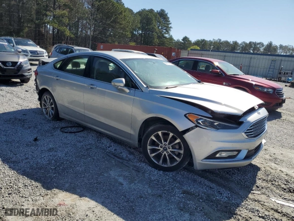 2017 Ford Fusion SE with VIN 3FA6P0HD0HR128575, listed as a Copart auction lot 48417135 with 97,333 mi miles and Clean Title. Bid and sale history available at carsss.com. Image 4.