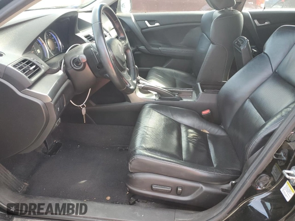 2012 Acura TSX Technology with VIN JH4CW2H6XCC004221, listed as a Copart auction lot 87576035 with 123,688 mi miles and Salvage title. Bid and sale history available at DreamBid. Image 7.