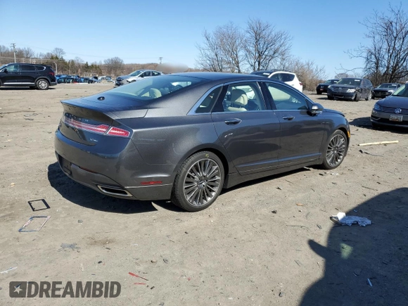 2015 Lincoln MKZ z VIN 3LN6L2JK1FR604092, wystawiony jako Copart lot #48379525 z przebiegiem 64 656 mil mil oraz Szkoda całkowita • Salvage title. Historia ofert i sprzedaży dostępna na DreamBid. Obrazek 3.