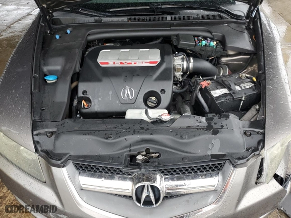 2008 Acura TL Type-S with VIN 19UUA76518A046888, listed as a Copart auction lot 44589505 with 0 mi miles and Salvage Title. Bid and sale history available at carsss.com. Image 11.