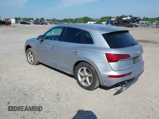 2021 Audi Q5 Premium with VIN WA1AAAFY7M2133167, listed as a IAAI auction lot 42658671 with 62,020 mi miles and . Bid and sale history available at DreamBid. Image 3.
