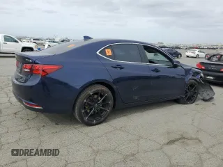 2015 Acura TLX Technology with VIN 19UUB2F51FA019378, listed as a Copart auction lot 54581335 with 91,899 mi miles and Salvage title. Bid and sale history available at DreamBid. Image 3.