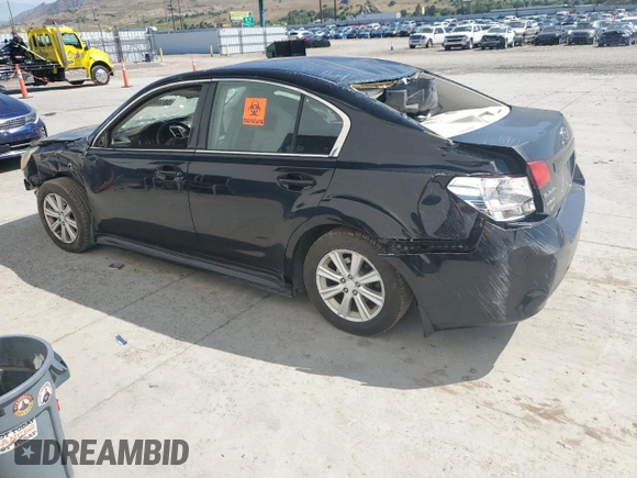 2010 Subaru Legacy Premium All-Weather Anniversary z VIN 4S3BMBG63A3241229, wystawiony jako Copart lot #58169725 z przebiegiem Nie podano mil oraz Szkoda całkowita • Salvage title. Historia ofert i sprzedaży dostępna na DreamBid. Obrazek 2.