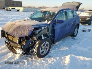 2022 Hyundai Tucson SE with VIN 5NMJA3AE6NH007667, listed as a Copart auction lot 87687995 with 27,658 mi miles and Salvage Title. Bid and sale history available at carsss.com. Image 1.