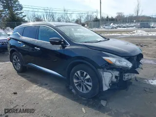 2015 Nissan Murano Platinum with VIN 5N1AZ2MHXFN243537, listed as a IAAI auction lot 41369974 with 130,490 mi miles. Bid and sale history available at carsss.com. Image 1.