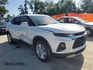2022 Chevrolet Blazer LT with VIN 3GNKBCR4XNS173445, listed as a Copart auction lot 62848345 with 42,805 mi miles and Non repairable. Bid and sale history available at DreamBid. Image 4.
