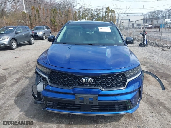 2021 Kia Sorento SX with VIN 5XYRK4LF1MG073547, listed as a IAAI auction lot 41771730 with 66,689 mi miles. Bid and sale history available at carsss.com. Image 12.