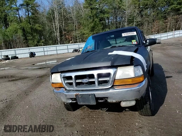 2000 Ford Ranger XL with VIN 1FTZR15V8YTA83226, listed as a Copart auction lot 51004555 with 218,083 mi miles and Salvage title. Bid and sale history available at DreamBid. Image 11.