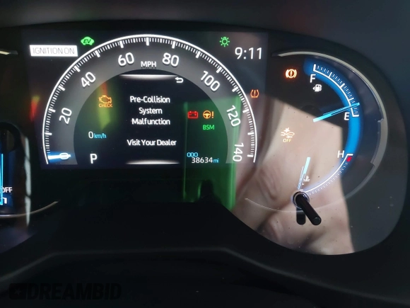 2023 Toyota RAV4 Hybrid XLE с VIN 4T3RWRFV4PU096489, выставлен на аукционе IAAI как лот 42587445 с пробегом 38 634 миль миль и . История ставок и продаж доступна на DreamBid. Изображение 7.